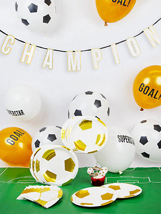 Talking Tables Football Champions Party Set