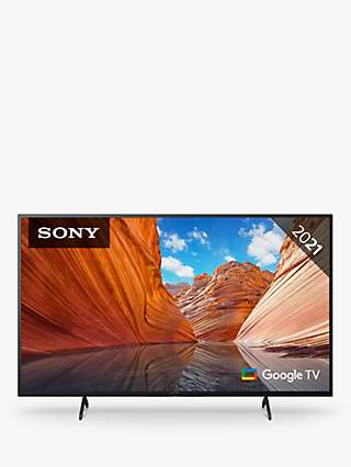 Sony Bravia KD43X81J (2021) LED HDR 4K Ultra HD Smart Google TV, 43 inch with Youview/Freesat HD & Dolby Atmos, Black