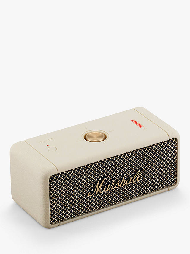 Marshall Emberton Portable Bluetooth Speaker, Cream