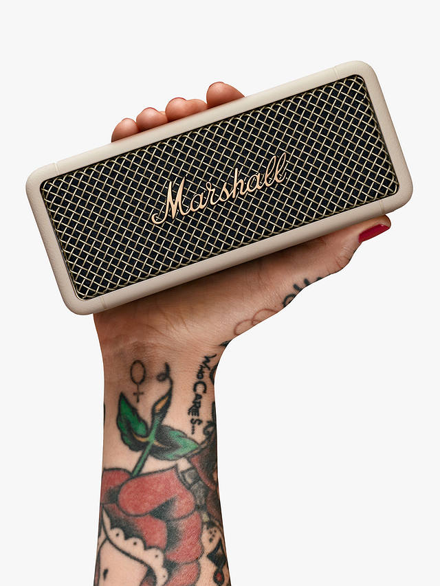 Marshall Emberton Portable Bluetooth Speaker, Cream