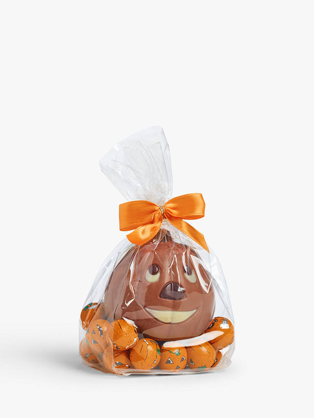 johnlewis.com | Sweet Me Keep Me Halloween Pumpkin Milk Chocolate Goody Bag, 150g