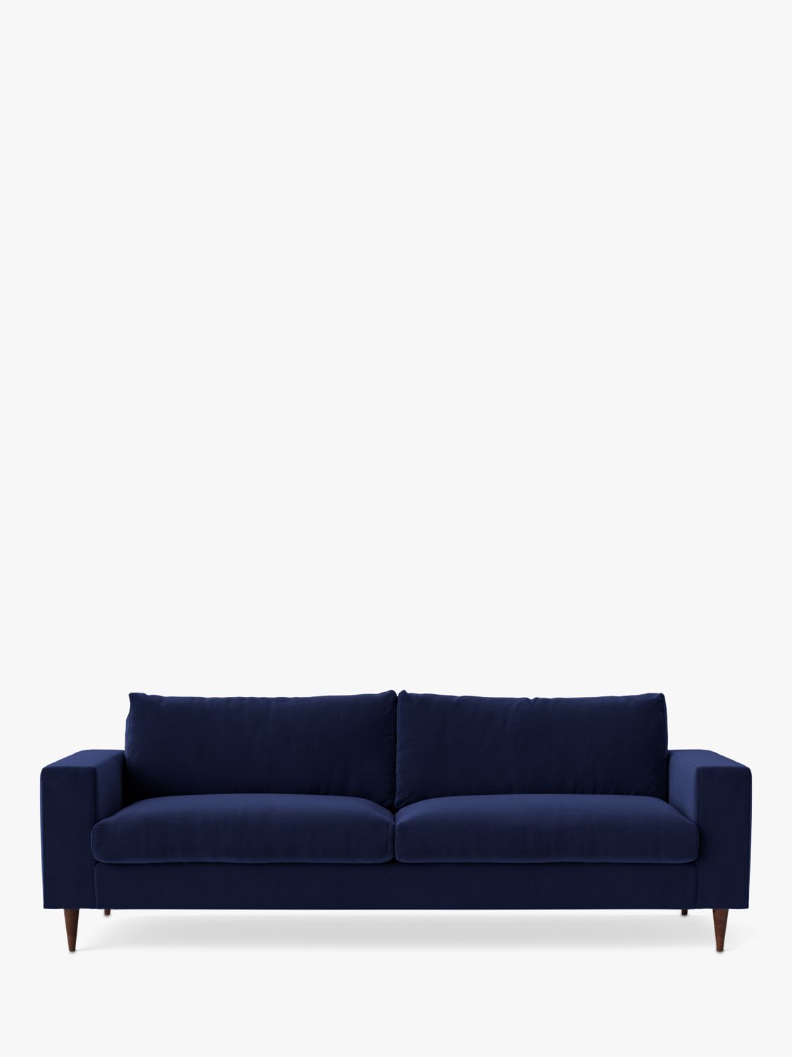 Swoon Evesham Large 3 Seater Sofa, Dark Leg