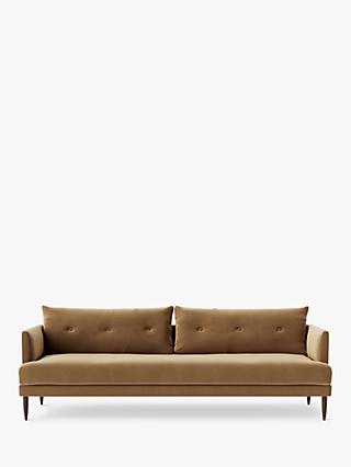 Swoon Kalmar Large 3 Seater Sofa, Dark Leg