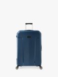 Ted Baker Flying Colours 80cm 4-Wheel Large Suitcase, Blue