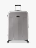 Ted Baker Flying Colours 80cm 4-Wheel Large Suitcase, Grey