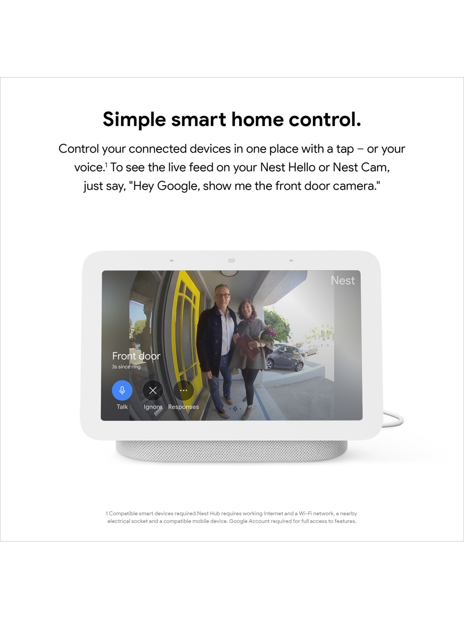 Google Nest Hub 2nd Gen. 7 Smart Display