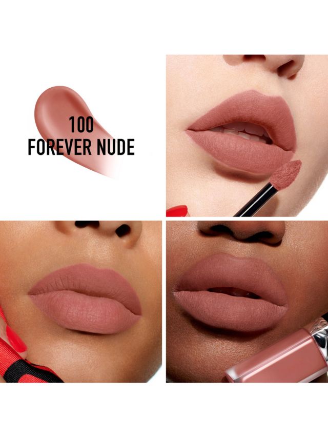 Dior Rouge Dior Forever Liquid Lipstick, 100 Forever Nude 2