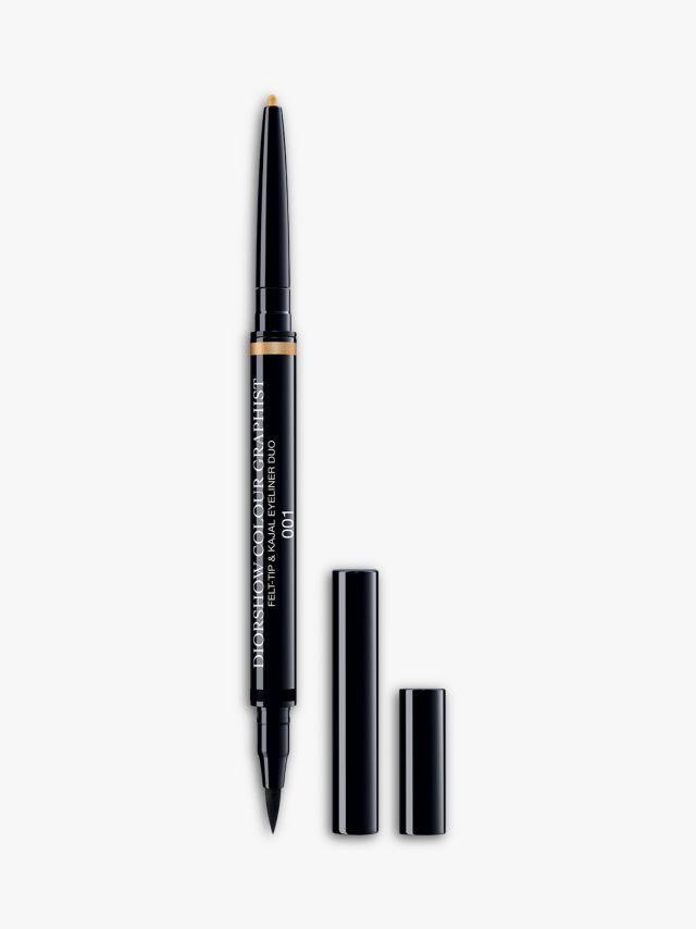 Dior Diorshow Colour Graphist - Summer Dune Collection Limited Edition Eyeliner Duo, 001 Black/Gold 2