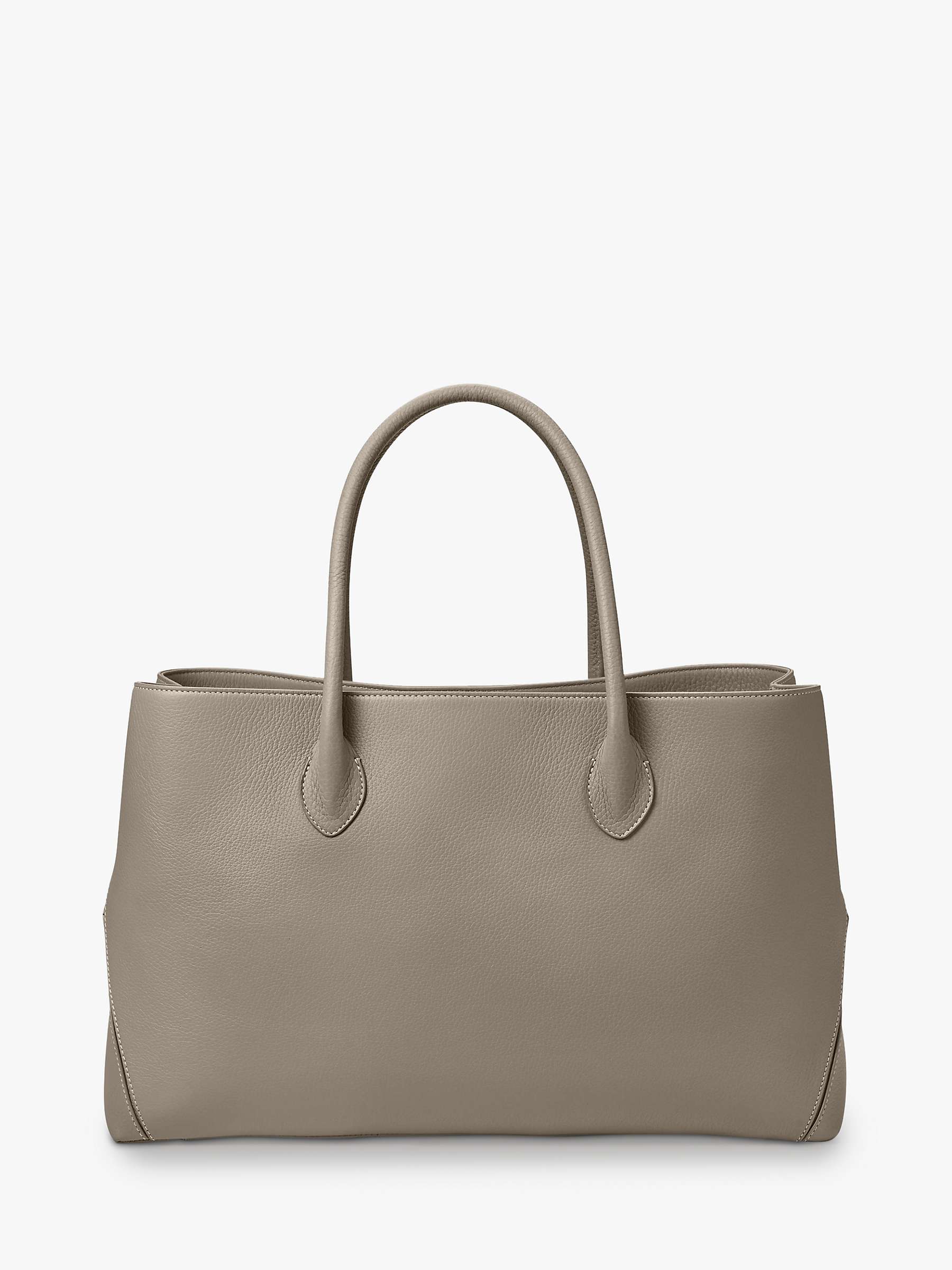 Buy Aspinal of London Large London Pebble Leather Tote Bag Online at johnlewis.com