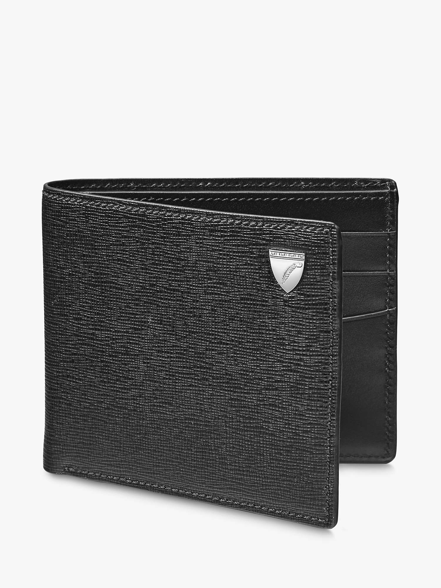 Buy Aspinal of London Billfold Saffiano Leather 6 Card Wallet Online at johnlewis.com