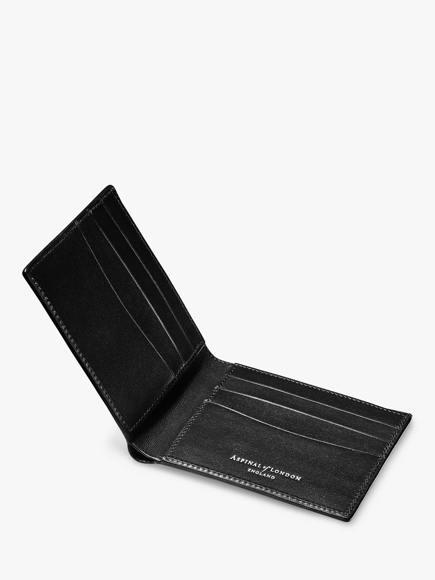 Buy Aspinal of London Billfold Saffiano Leather 6 Card Wallet Online at johnlewis.com