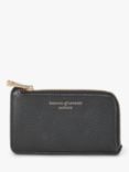 Aspinal of London Pebble Leather Zipped Coin and Card Holder
