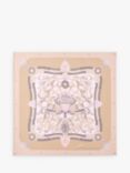 Aspinal of London Signature Shield Silk Square Scarf