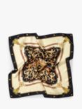 Aspinal of London Signature Shield Silk Square Scarf