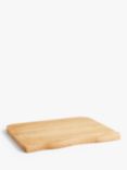 John Lewis Wavy Chopping Board, FSC-Certified (Oak Wood), 35cm, Natural