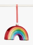 John Lewis & Partners Technicolour Supernature Rainbow Bauble, Multi