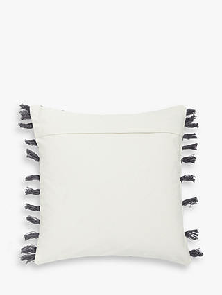 John Lewis ANYDAY Sol Embroidery Cushion, Steel