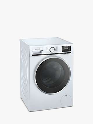 Siemens iQ700 WM14XEH5GB Freestanding Washing Machine, 10kg Load, 1400rpm Spin, White