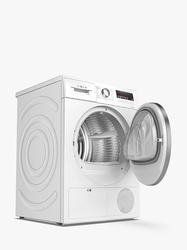 Bosch Series 4 WTH85222GB Freestanding Heat Pump Tumble Dryer, White