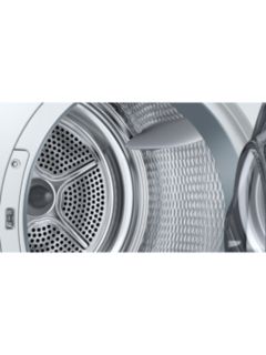Bosch Series 4 WTH85222GB Freestanding Heat Pump Tumble Dryer, White