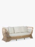 Desser Rattan 3-Seater Daybed Sofa, Natural