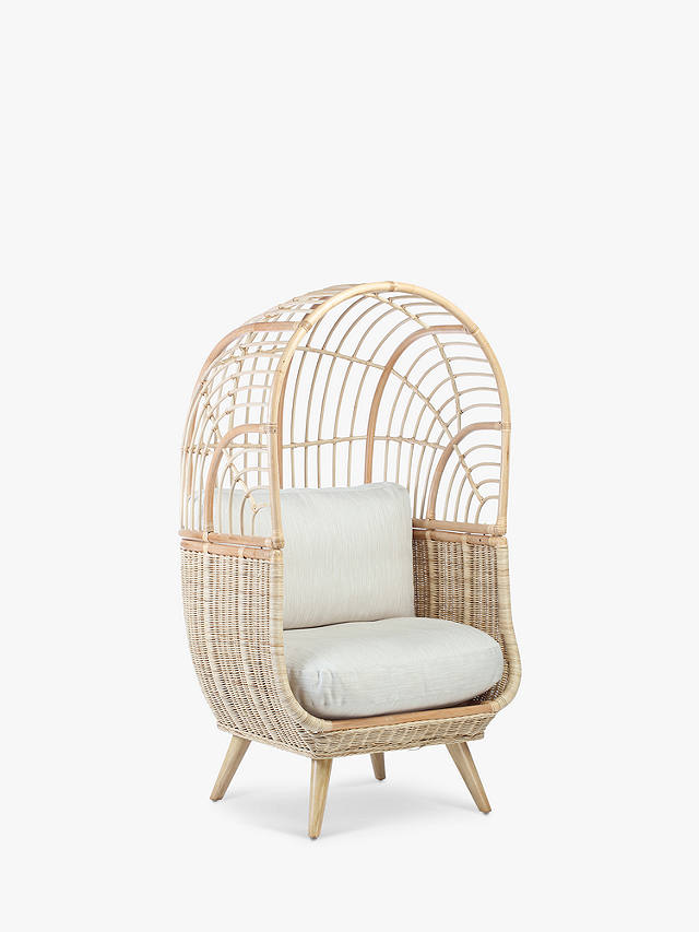 Desser Rattan Cocoon Chair, Natural