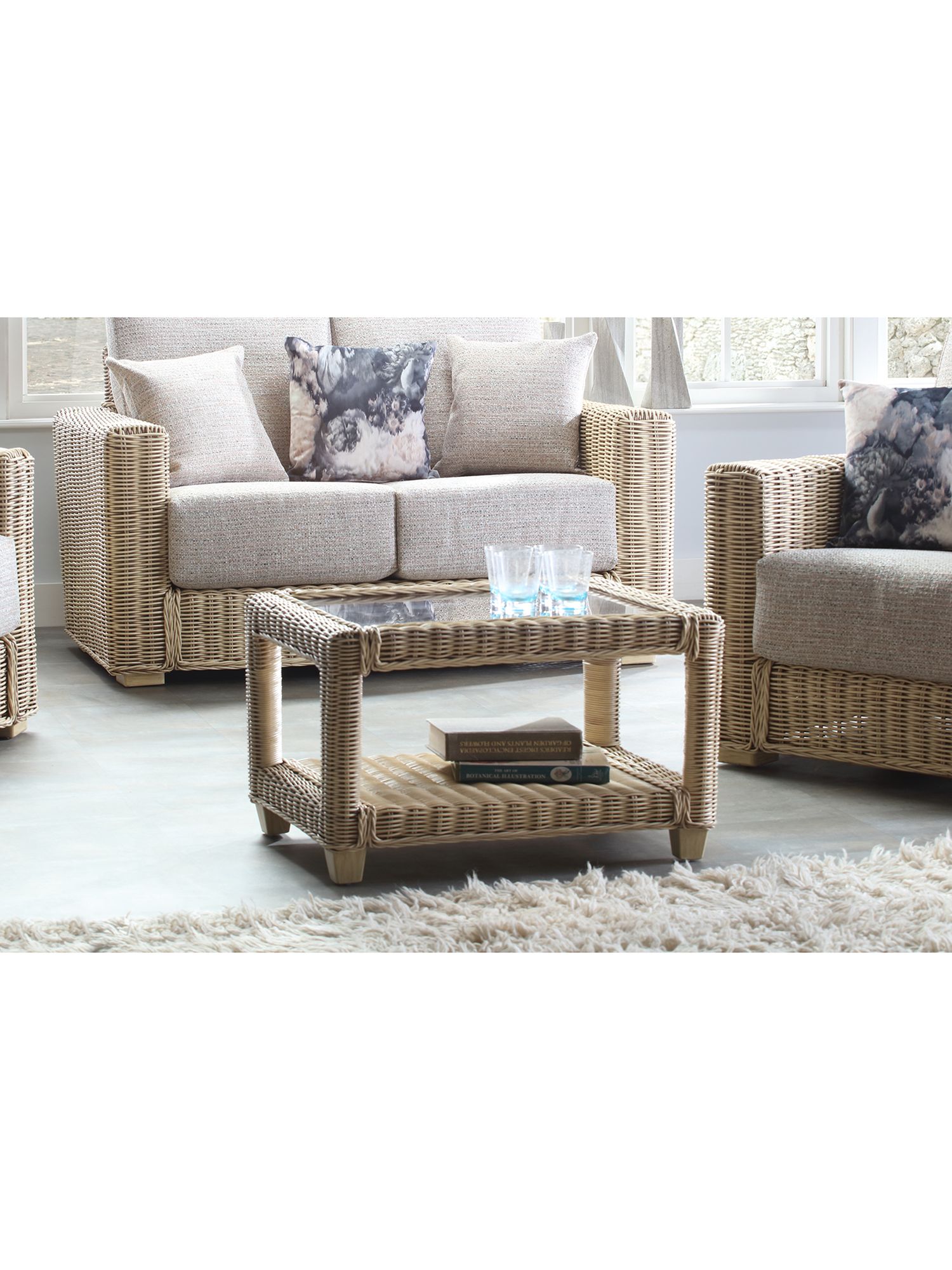 Photo of Desser burford rattan coffee table natural