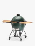 Big Green Egg Extra Large BBQ & Acacia Wood Shelves Nest Bundle with ConvEGGtor & Cover