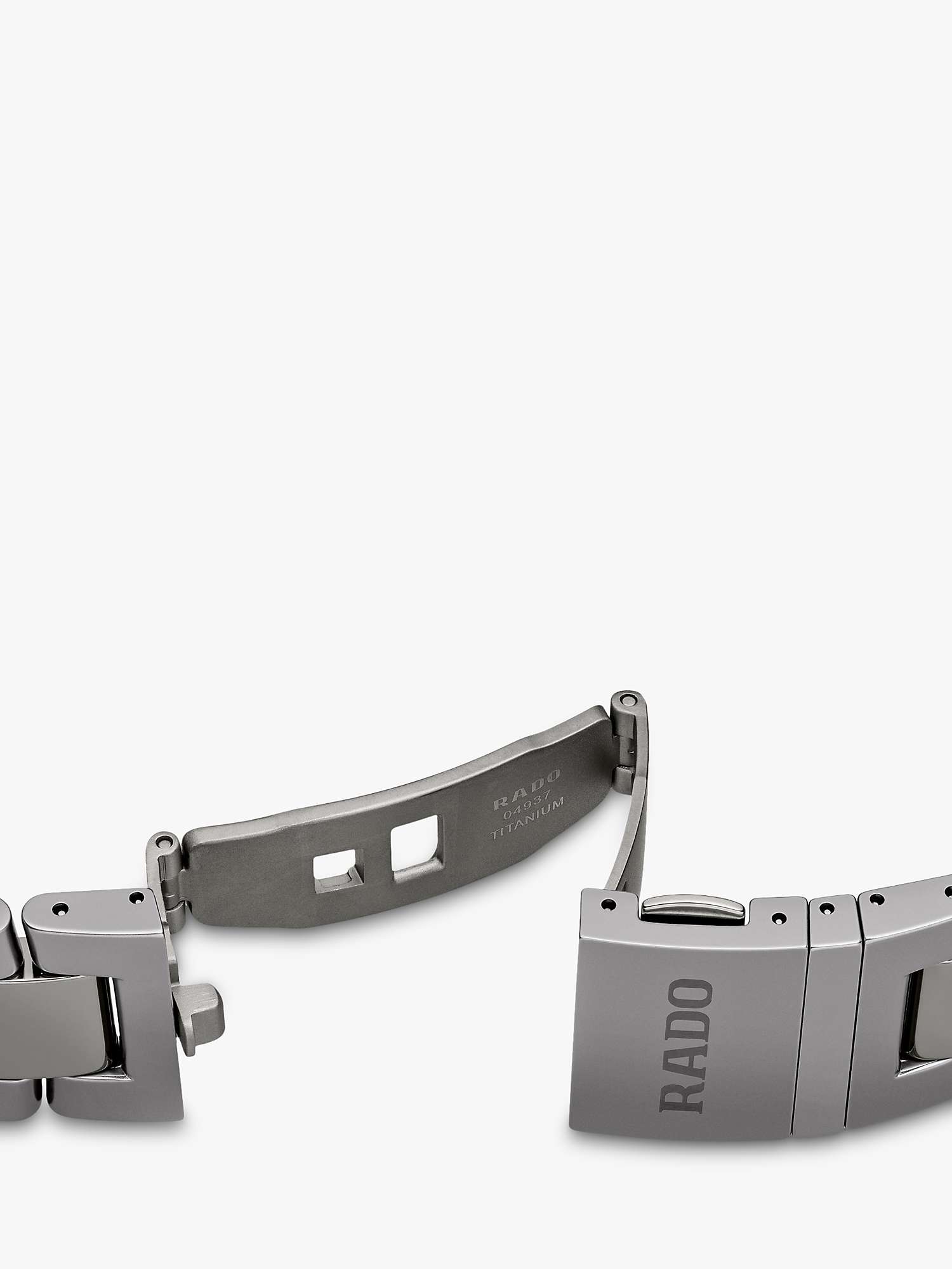 Buy Rado R32128202 Men's Captain Cook High Tech Automatic Ceramic Bracelet Strap Watch, Silver/Black Online at johnlewis.com