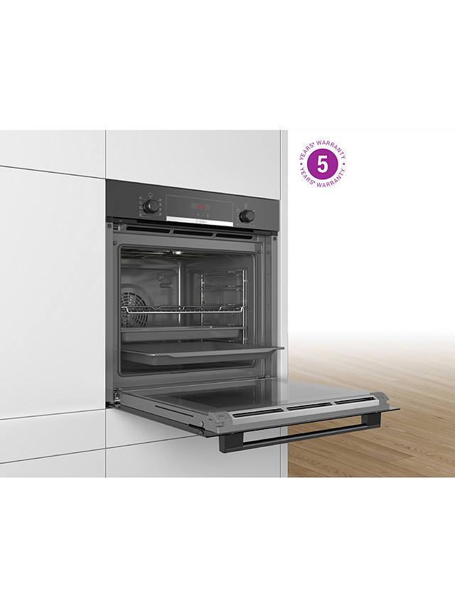 Buy Bosch Series 4 HBS573BB0B Built In Electric Self Cleaning Single Oven, Black Online at johnlewis.com