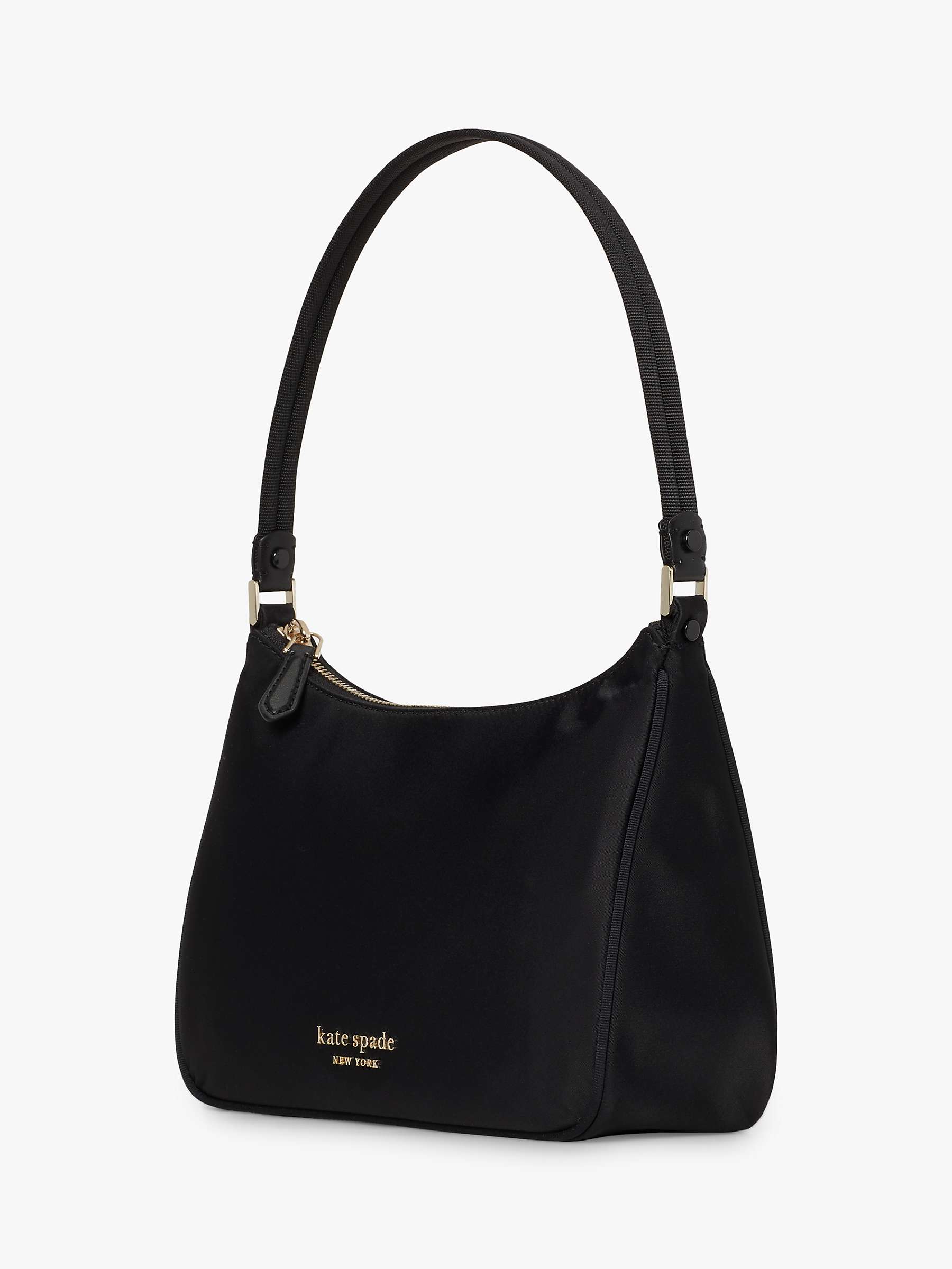Buy kate spade new york Nylon Shoulder Bag, Black Online at johnlewis.com