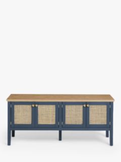 John Lewis Hatch TV Stand Sideboard for TVs up to 60", Dark Blue