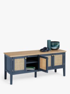 John Lewis Hatch TV Stand Sideboard for TVs up to 60", Dark Blue