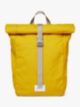 Sandqvist Kaj Recycled Rolltop Backpack, Yellow