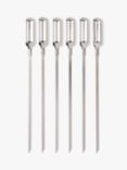 OXO Good Grips Stainless Steel BBQ Skewers, Pack of 6