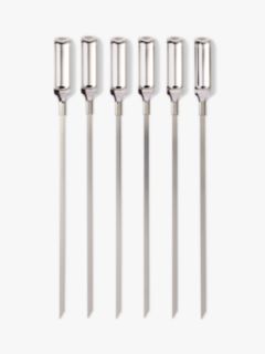 OXO Good Grips Stainless Steel BBQ Skewers, Pack of 6
