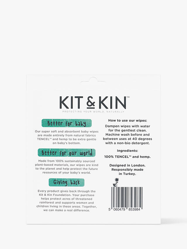 Kit & Kin Reusable Baby Wipes