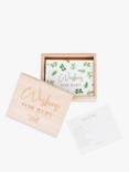 Ginger Ray Botanical Baby Wishes Cards, Pack of 50