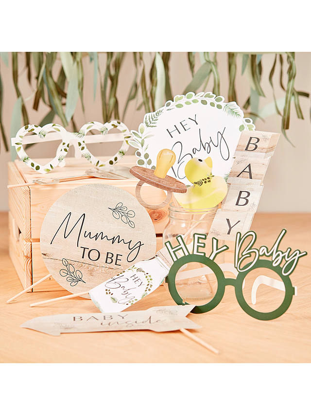 Ginger Ray Botanical Baby Shower Photo Props
