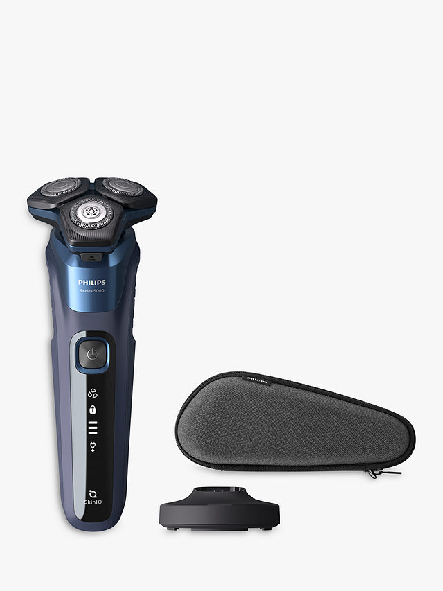 Philips S5585/35 Series 5000 Wet & Dry Men's Electric Shaver with Charging  Stand & Travel