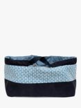 Korbond Fern Print Craft Bag, Blue