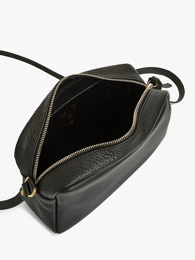 Honey & Toast Katy Leather Camera Bag, Black