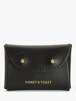 Honey & Toast Jester Leather Card Holder