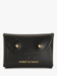 Honey & Toast Jester Leather Card Holder