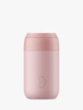 Chilly's Series 2 Double Wall Insulated Travel Coffee Cup, 340ml, Blush Pink