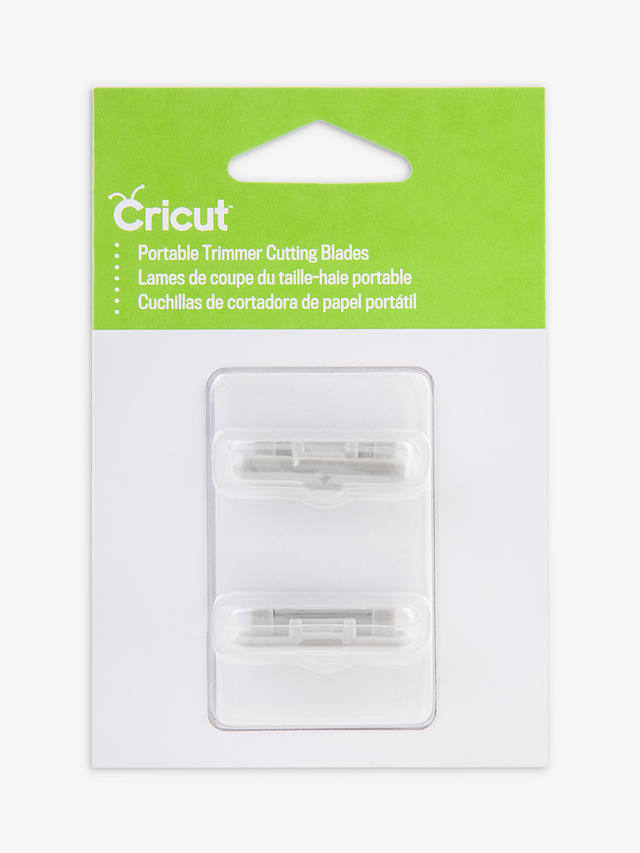 Cricut Portable Trimmer Replacement Blades, Pack of 2