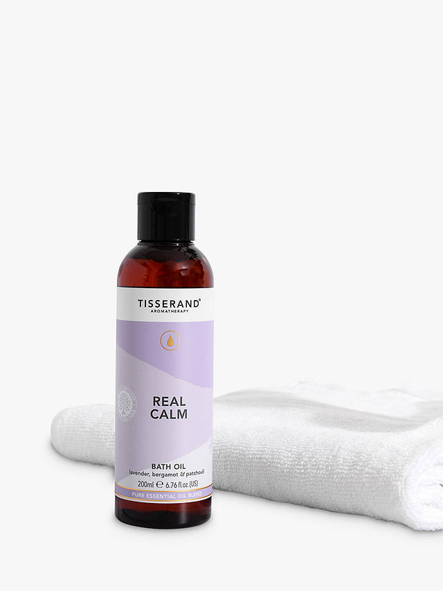 Tisserand Aromatherapy Real Calm Bath Oil, 200ml 1