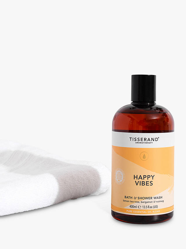 Tisserand Aromatherapy Happy Vibes Bath & Shower Wash, 400ml 1