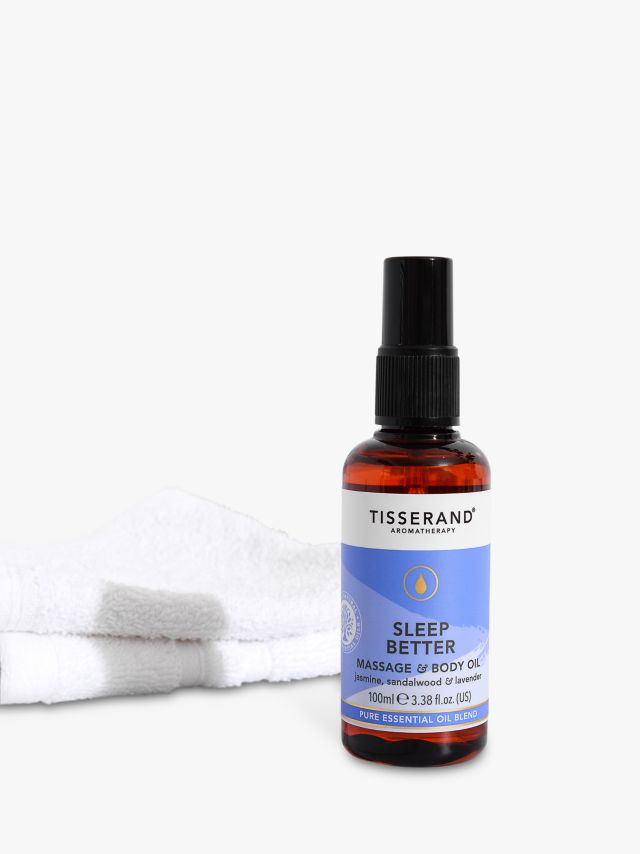 Tisserand Aromatherapy Sleep Better Massage and Body Oil, 100ml 1