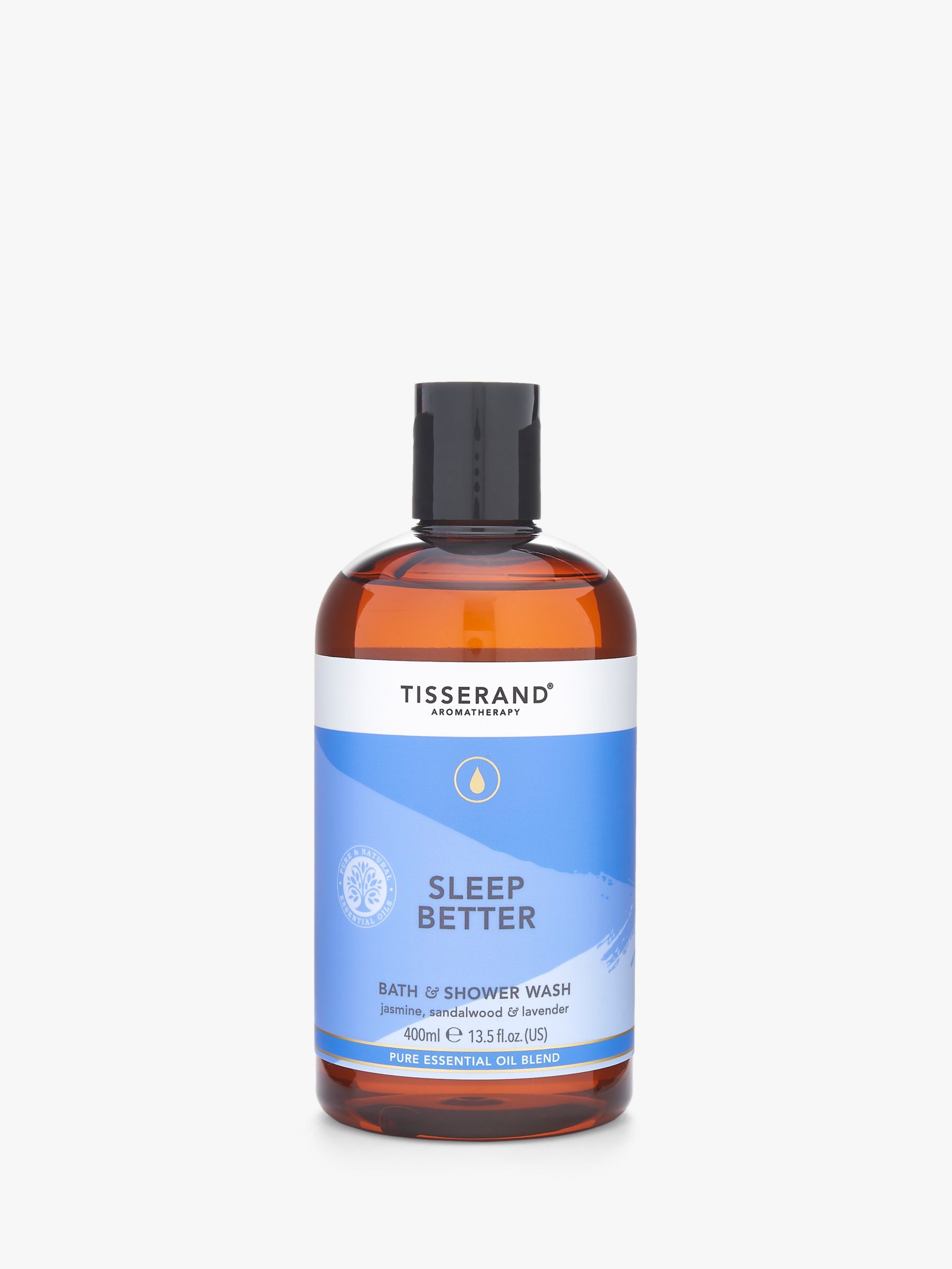 Tisserand Aromatherapy Sleep Better Bath & Shower Wash, 400ml